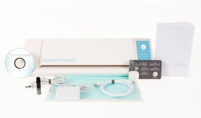Silhouette Cameo V2 (fraktfritt!) - Includes 10 sheets of premium Cardstock!