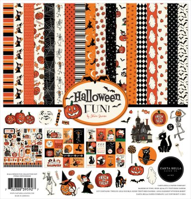 Carta Bella 12"x12" Collection Kit - Halloween Fun (13 sheets)