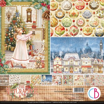 Ciao Bella 12"x12" Patterns Pad - The Nutcracker (8 sheets)