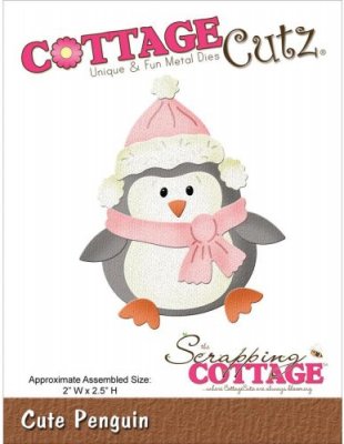 CottageCutz Dies - In The Woods Cute Penguin