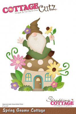 CottageCutz Dies - Spring Gnome Cottage