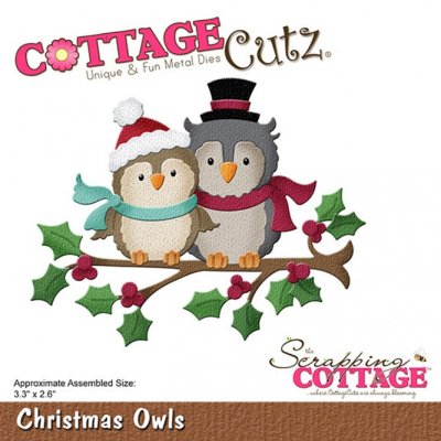 CottageCutz Dies - Christmas Owls