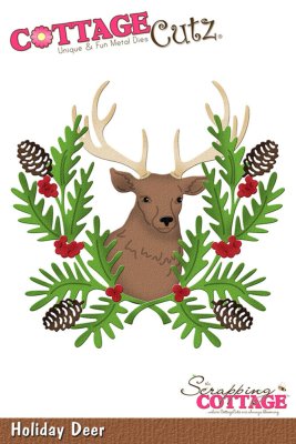FÖRBESTÄLLNING - CottageCutz Dies - Holiday Deer