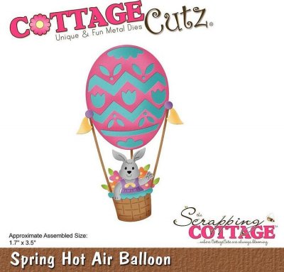 CottageCutz Dies - Spring Hot Air Balloon
