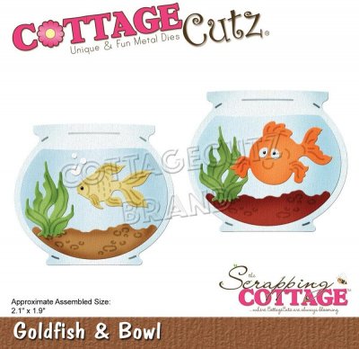 CottageCutz Dies - Goldfish & Bowl
