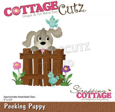 CottageCutz Dies - Peeking Puppy