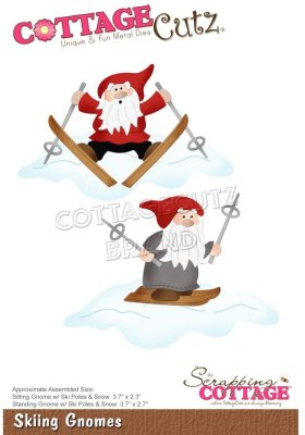 CottageCutz Dies - Skiing Gnomes