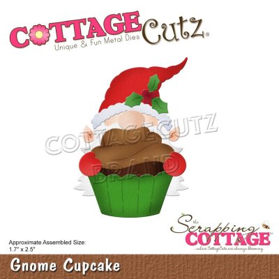 CottageCutz Dies - Gnome Cupcake
