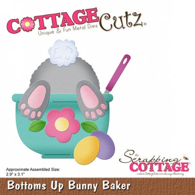 CottageCutz Dies - Bottoms Up Bunny Baker