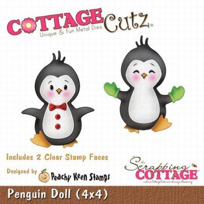 CottageCutz Dies - Penguin Doll by Peachy Keen