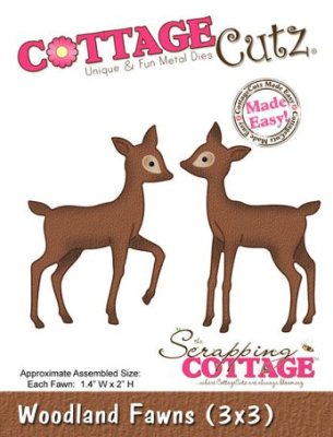 CottageCutz Dies - Woodland Fawns