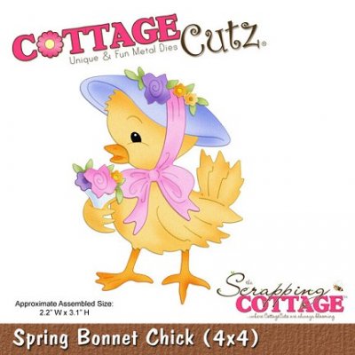 CottageCutz Dies - Spring Bonnet Chick