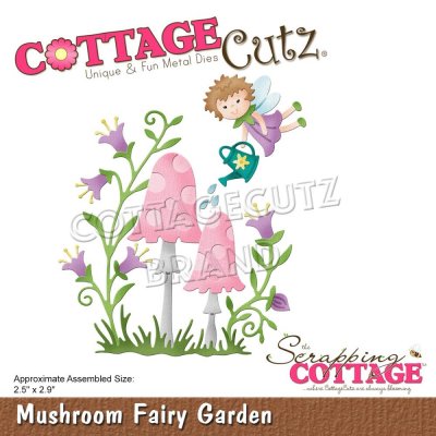 CottageCutz Dies - Mushroom Fairy Garden