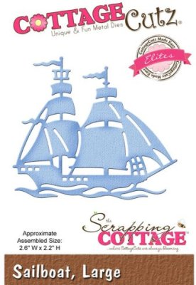 CottageCutz Dies - Large Sailboat