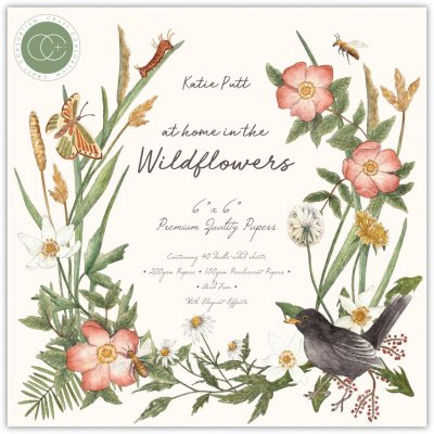 Craft Consortium 6”x6” Paper Pad - At Home in the Wildflowers (40 sheets)