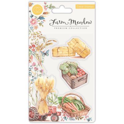 Craft Consortium Clear Stamp Set - Farm Meadow Pick of the Crop