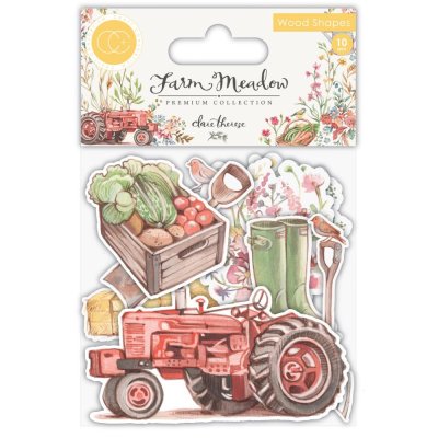 Craft Consortium Wood Shapes - Farm Meadow Farm