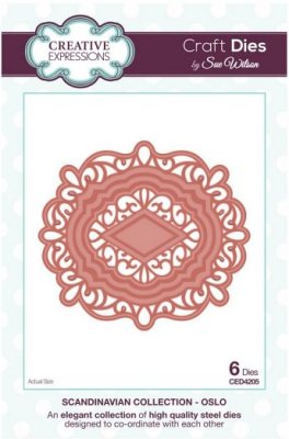 Creative Expressions Dies by Sue Wilson - The Scandinavian Collection Oslo (6 dies)