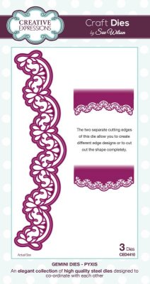 Creative Expressions Dies by Sue Wilson - The Gemini Collection Pyxis Die (3 dies)