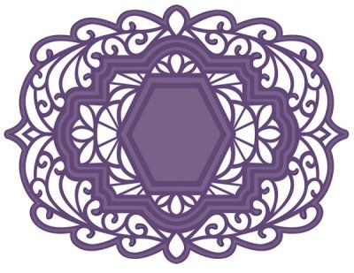 Creative Expressions Dies by Sue Wilson - Portuguese Collection Sintra Die (5 dies)