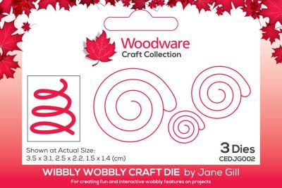 Woodware Craft Dies - Wibbly Wobbly