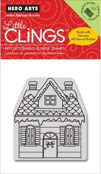 Hero Arts Cling Stamp - Snowy House