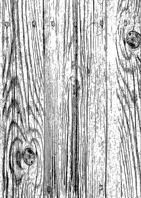 Crafty Individuals Woodgrain Unmounted Rubber Stamps