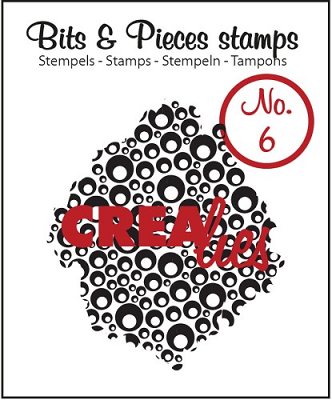 Crealies Clearstamp Bits&Pieces no. 06 Bubbles