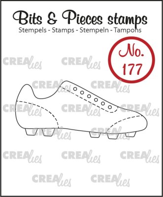 Crealies Clearstamps Bits & Pieces - Sport shoe
