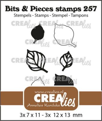 Crealies Clearstamp Bits&Pieces no. 16 - Leaves