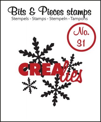 Crealies Clearstamp Bits&Pieces no. 31 Snowflake #1