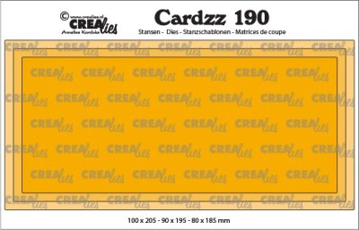 Crealies Cardzz no 190 Slimline J