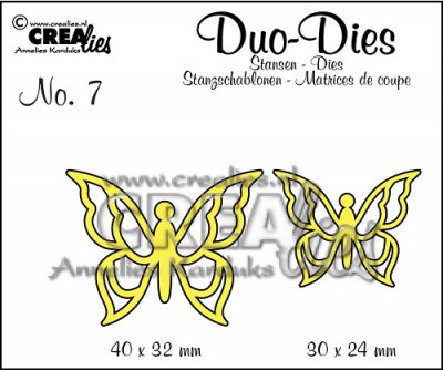 Crealies Duo Dies no. 7 Duo Butterflies 3