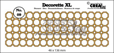 Crealies Decorette XL Die no. 09 octagons