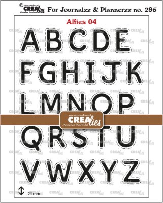 Crealies For Journalzz & Plannerzz stampss Alfies 04 CLJP295
