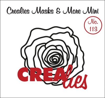 Crealies Masks & More Mini no. 113 roos