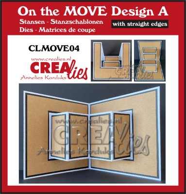 Crealies On The Move Design A Straight edges