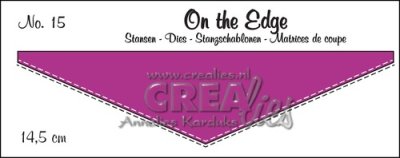 Crealies On The Edge Die 15 (double stitch)