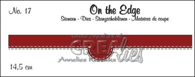 Crealies On The Edge Die 17 (double stitch)