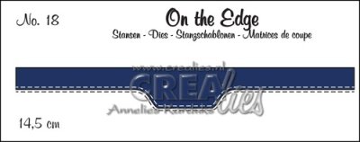 Crealies On The Edge Die 18 (double stitch)