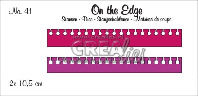 Crealies On the Edge 2x Notebook (circles and squares)