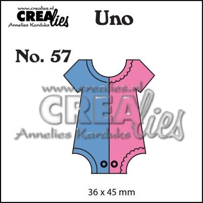 Crealies Uno no. 57 - Onesie (Small)