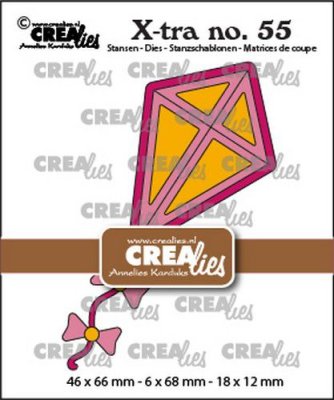 Crealies Xtra Dies no. 55 - Kite