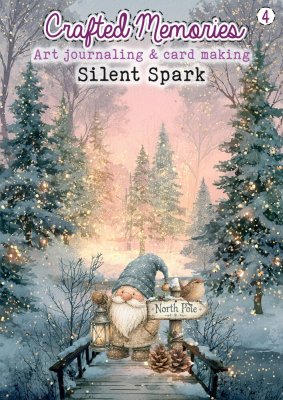 Crafted Memories Art Journaling Booklet - Silent Spark (10 pages)