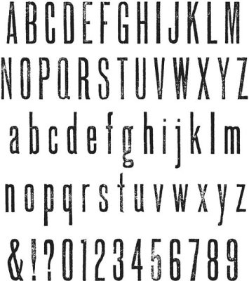 Tim Holz Stampers Anonymous - Tall Text