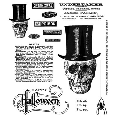 Tim Holtz Stampers Anonymous - Undertaker