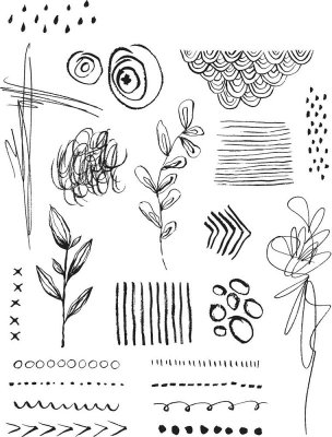 Tim Holtz Stampers Anonymous - Mini Media Marks