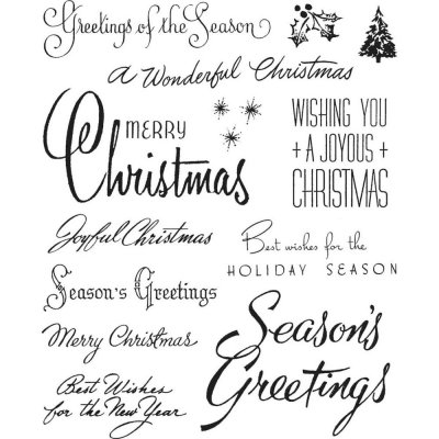 Tim Holtz Stampers Anonymous - Christmastime 3
