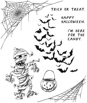 Tim Holtz Stampers Anonymous Cling Stamps - Unraveled