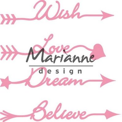 Marianne Design Collectables - Arrow Sentiments